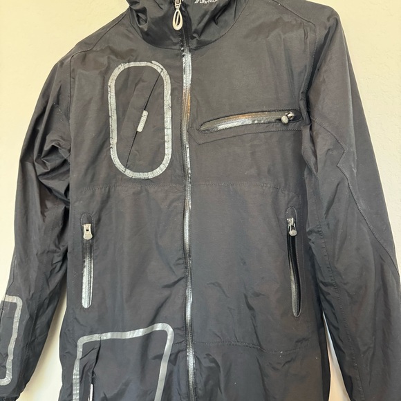 Helly Hansen Black Hooded Jacket Small - Picture 2 of 6